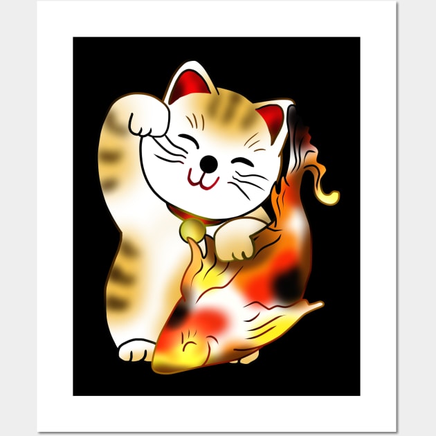 Calico lucky cat sale
